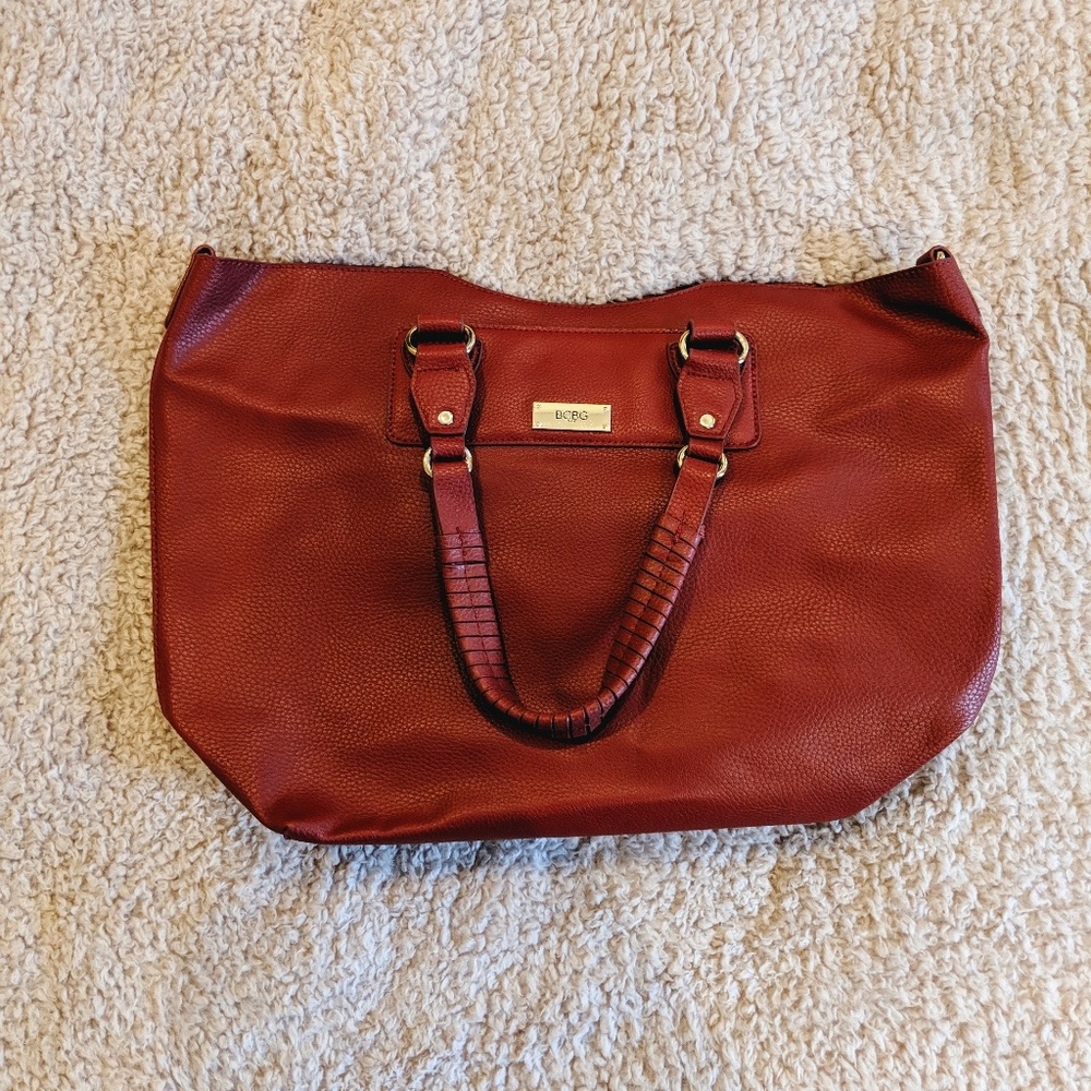 NWOT NEW Red BCBG Paris Tote